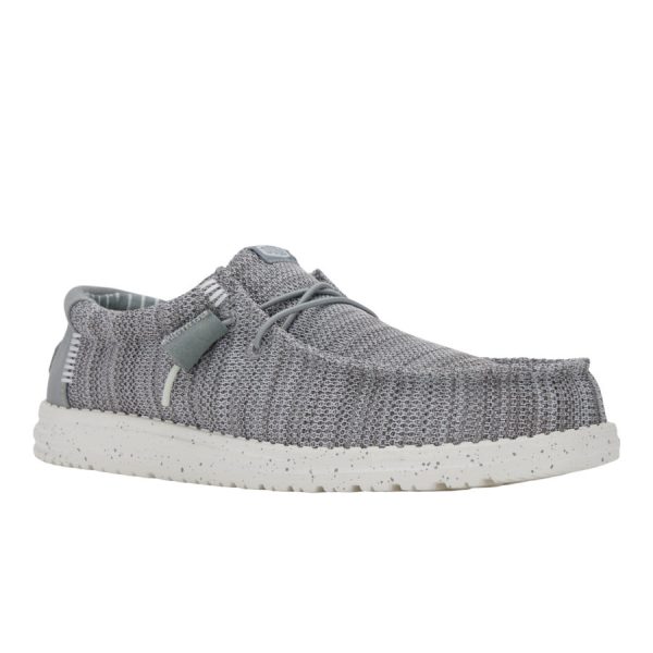 Wally Stretch Sox Wide - Grey