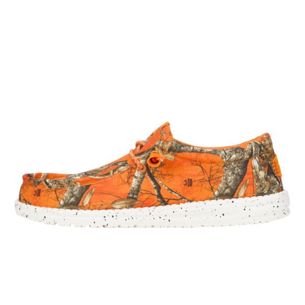 Wally Realtree Edge Colors - Orange Hunting Camo