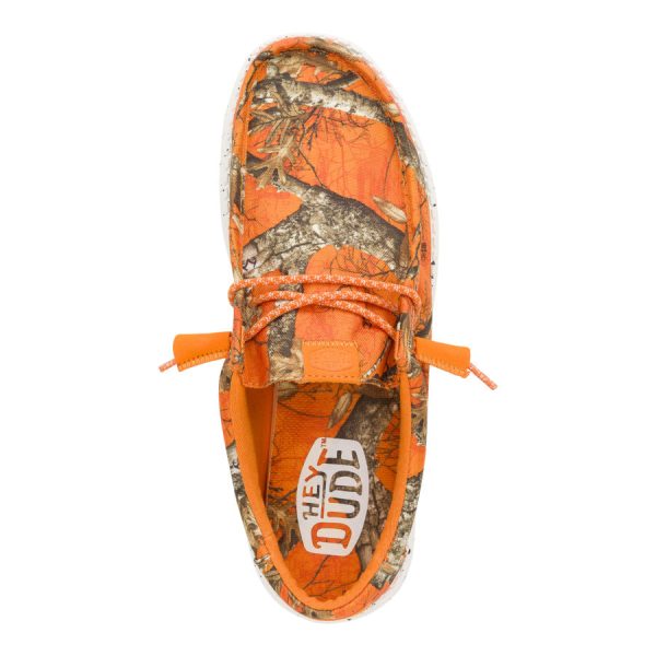 Wally Realtree Edge Colors - Orange Hunting Camo