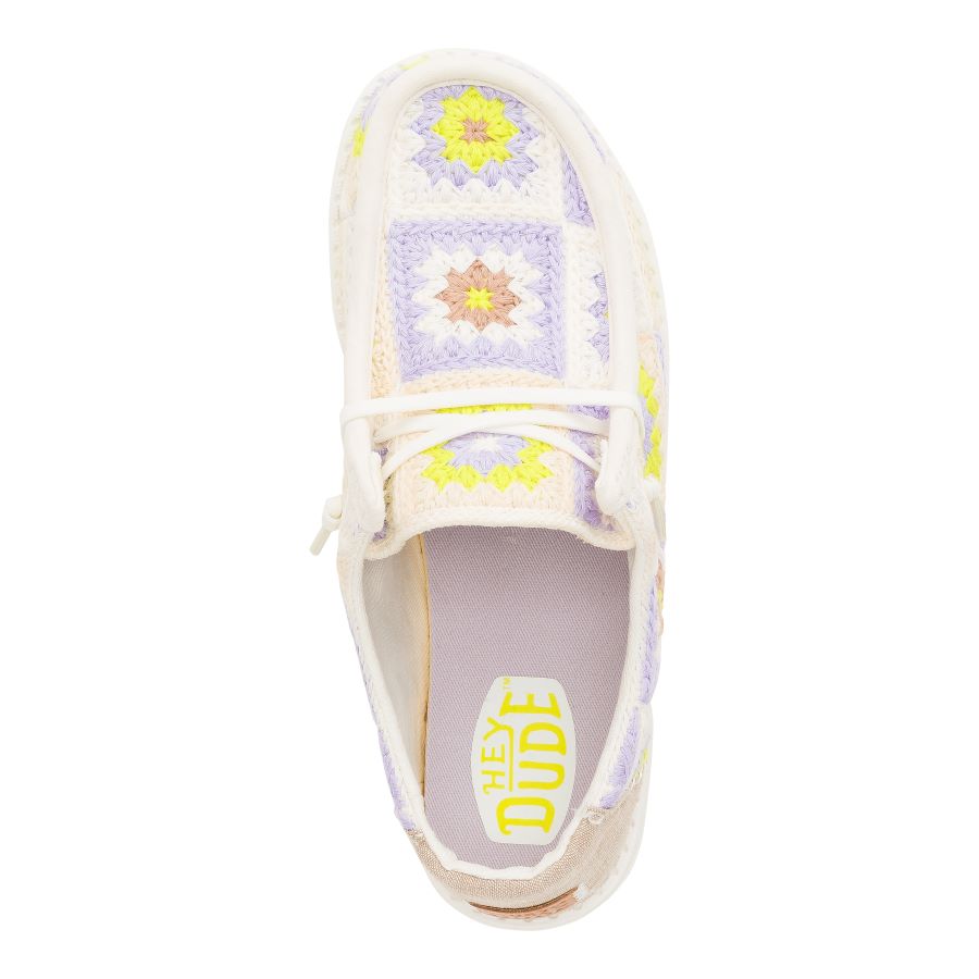 Wendy Cottage Crochet - Egret/Lavender/Multi - Image 7