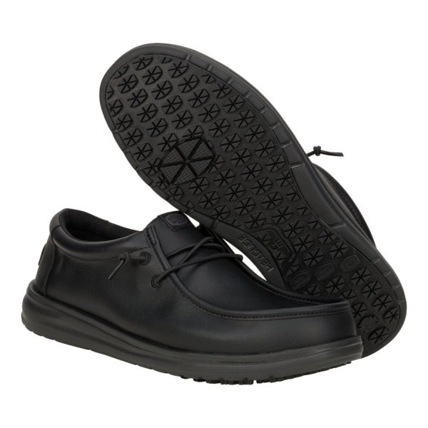 Wally Work CE Classic Slip Resistant Wide - Black