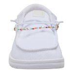 Wendy Funk Mesh Shoelry - White