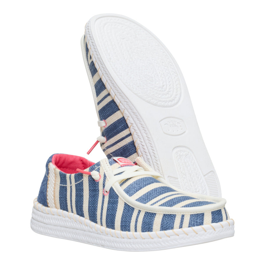Wendy Espadrille Coast - Navy/White - Image 3