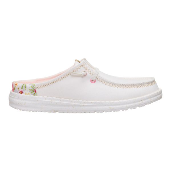 Wendy Slip Embroidered Floral - Off White