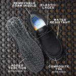 Wally Work CE Slip Resistant - Black