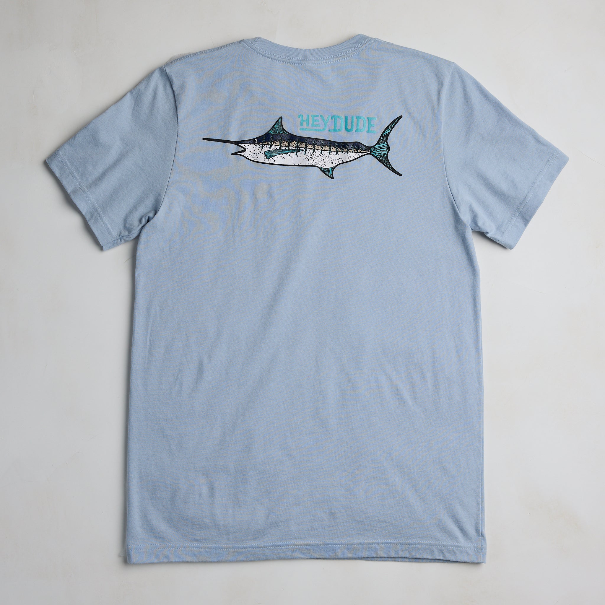 HEYDUDE Marlin Tee - Light Blue - Image 3