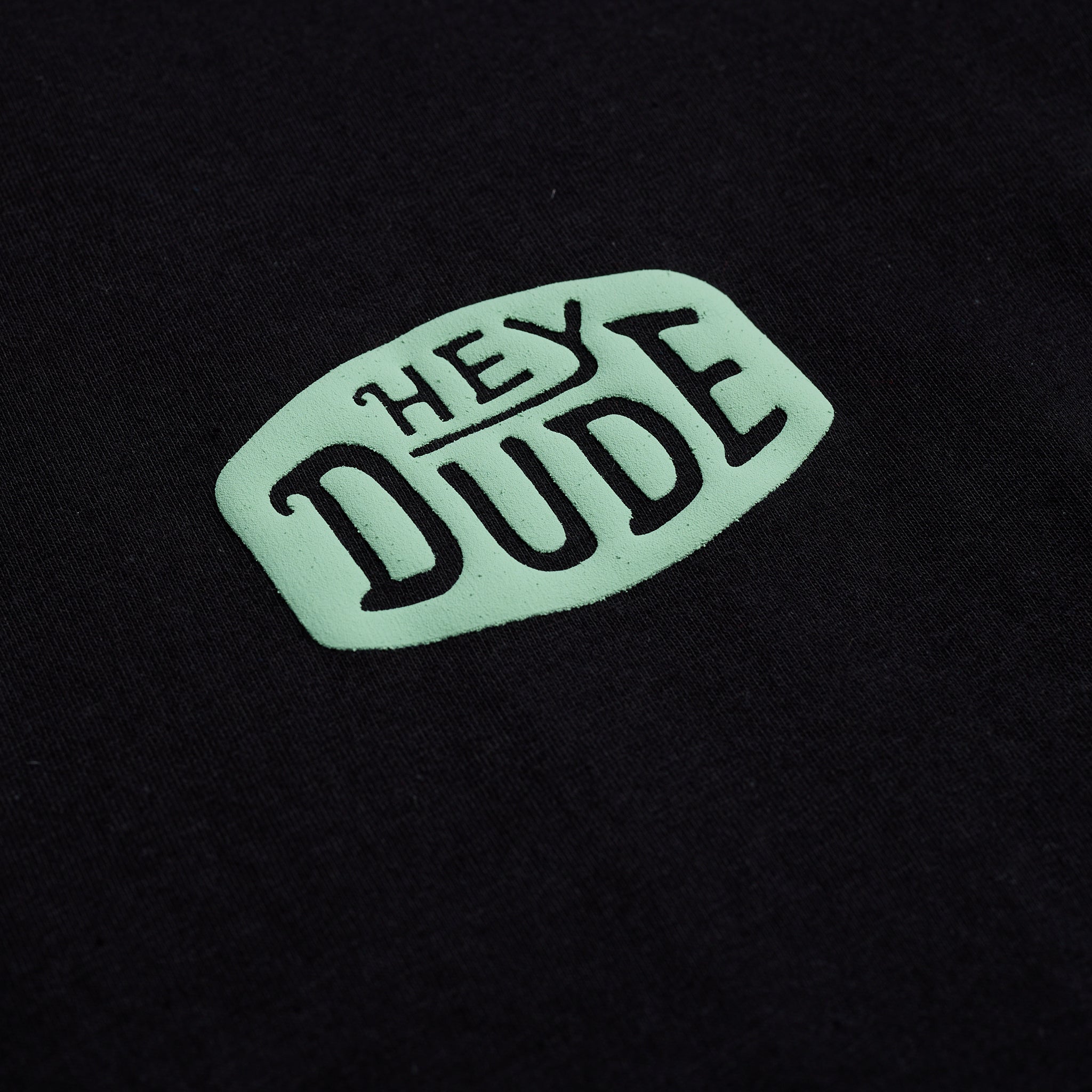 Duuuuuude Tee - Black/Mint - Image 2