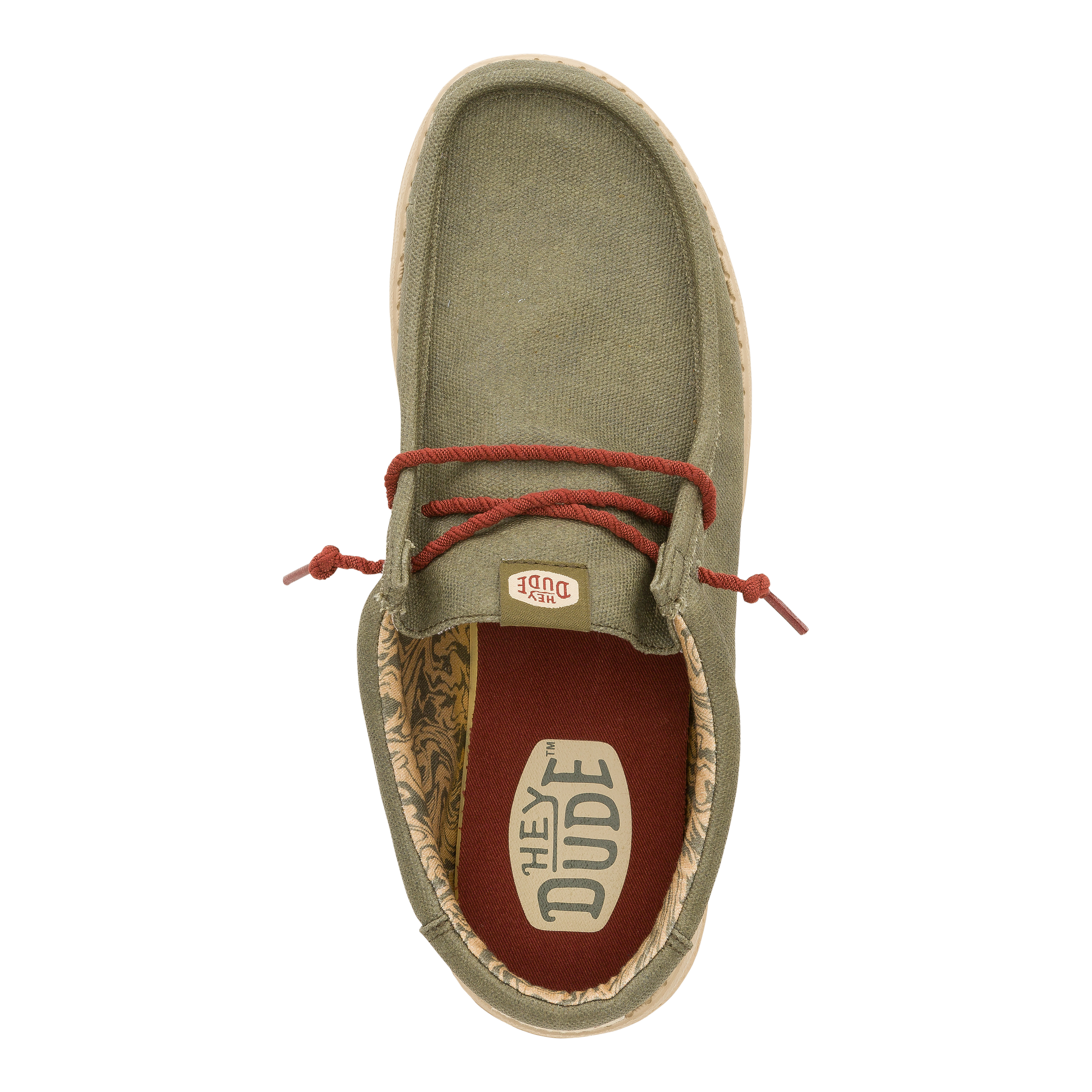 Wally Waxed Canvas Olive - Image 6