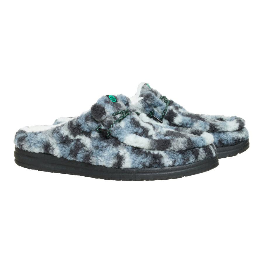 Wally Slipper Cozy Camo - Stormy Blue/Camo - Image 2