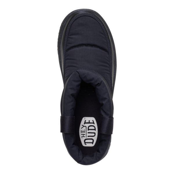 Camden Cuff Nylon Quilt - Black/Black