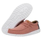 Wally Washed Canvas - Red